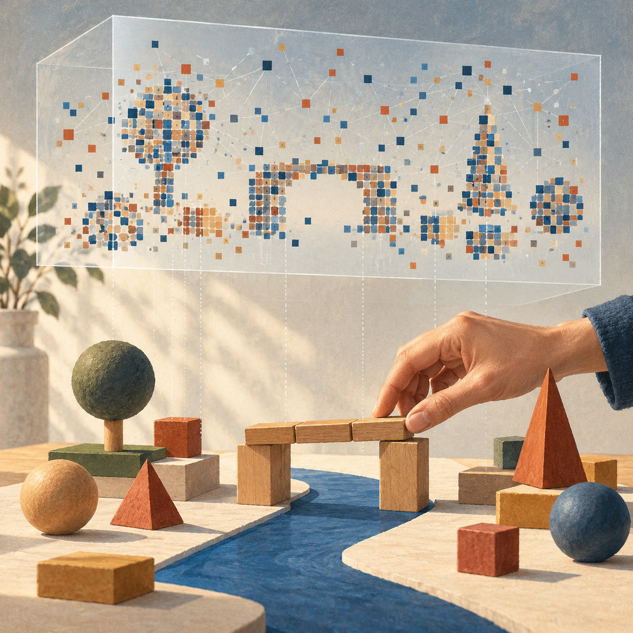 Illustration for Artificial Intelligence: A Guide for Thinking Humans by Melanie Mitchell