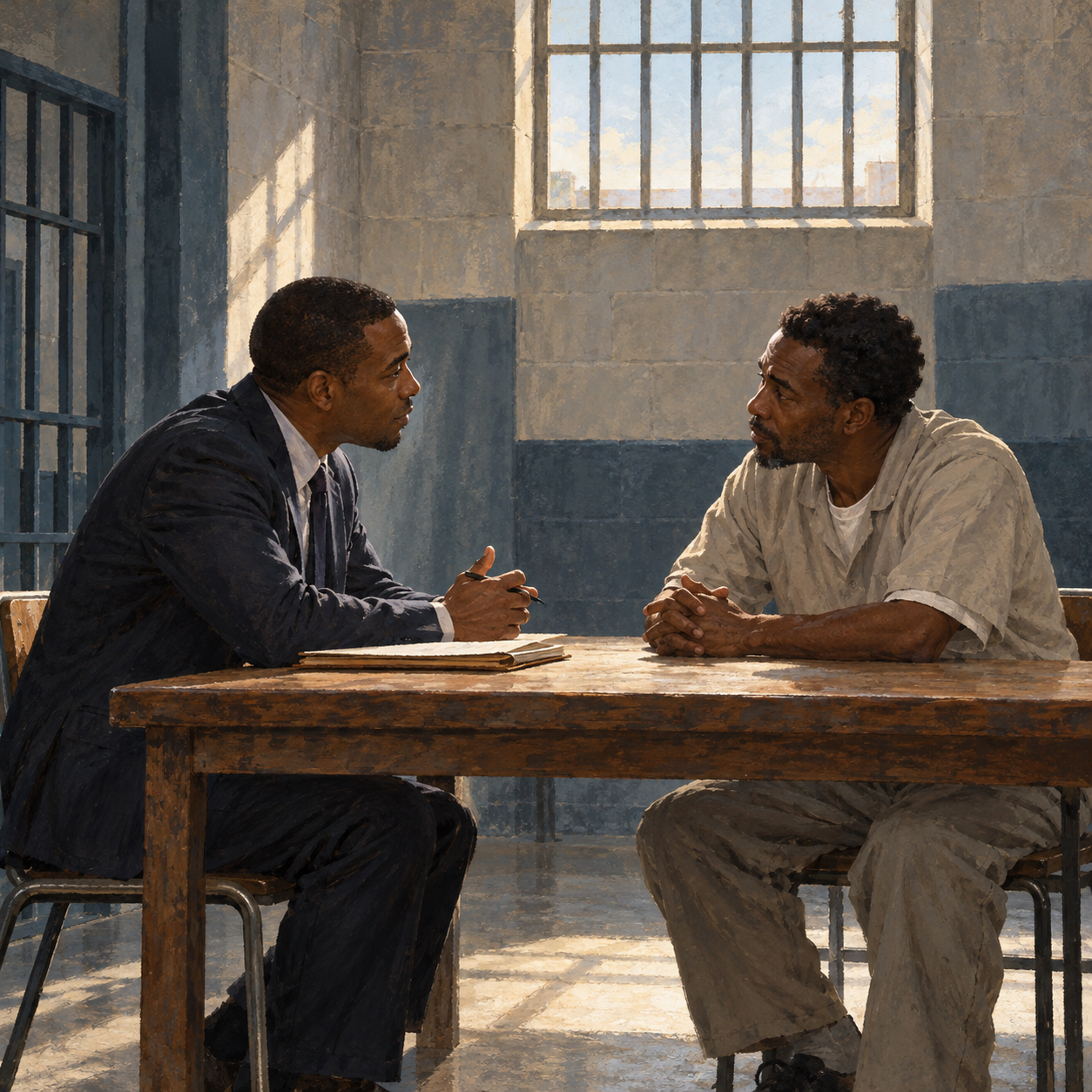 Illustration for Just Mercy by Bryan Stevenson